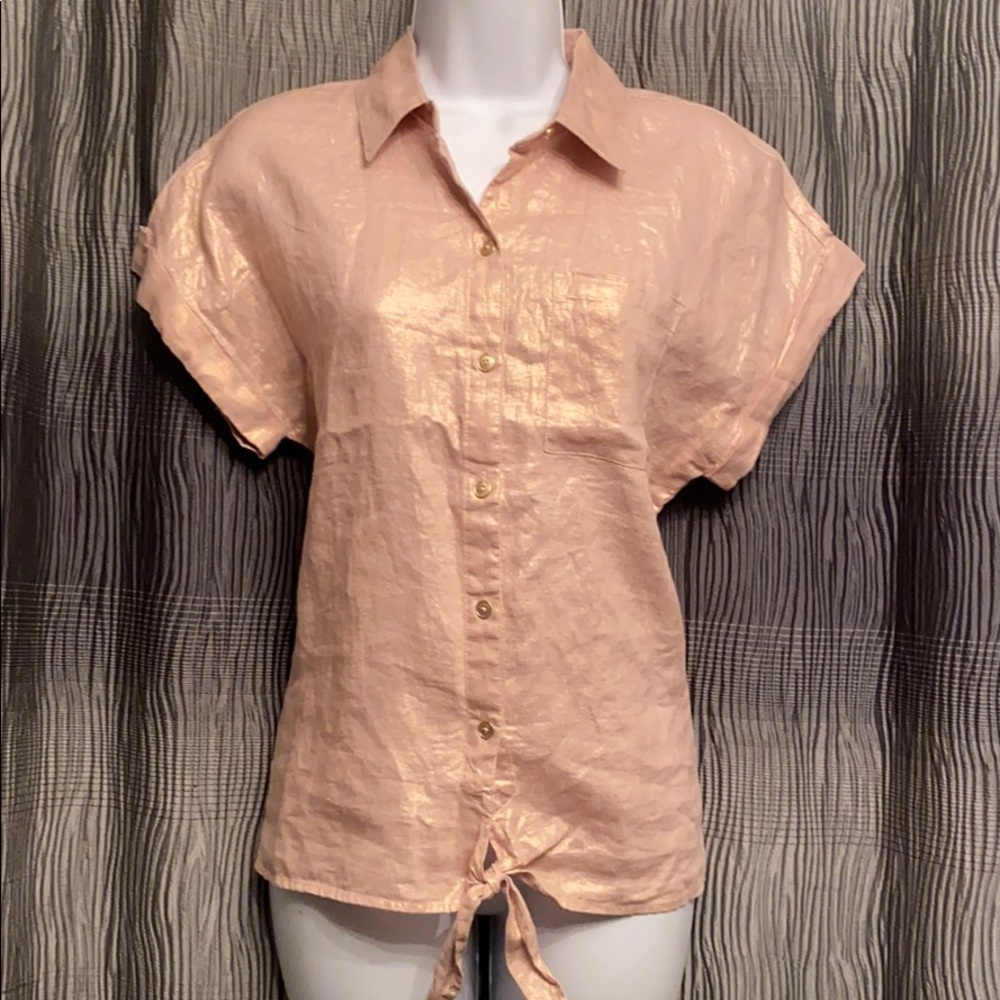 Jones New York shimmer top